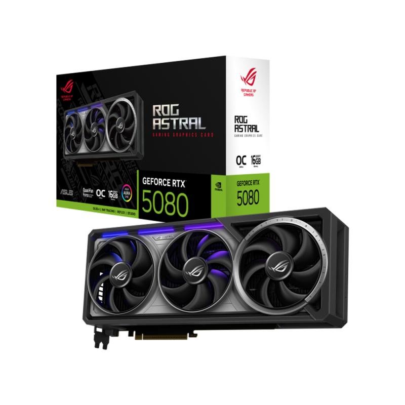 ASUS - 16GB GeForce RTX5080 ROG ASTRAL OC (90YV0LV0-M0NA00)