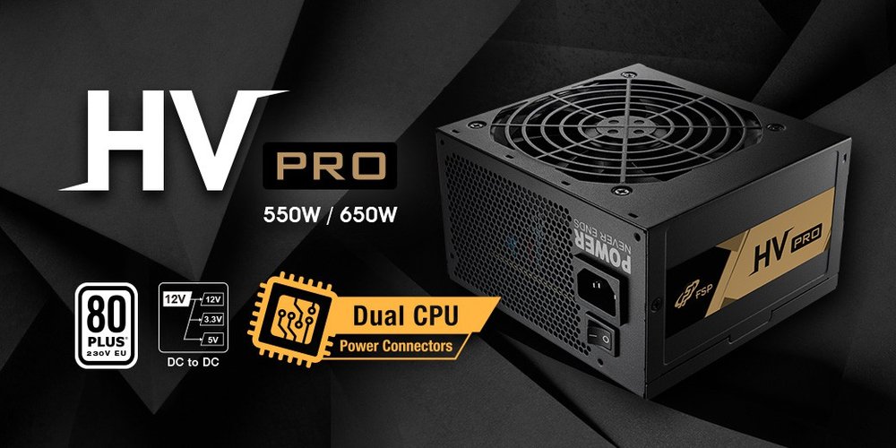 FSP HV Pro 650W 80 Plus Power Supply