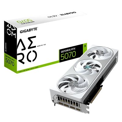 Видеокарта Gigabyte GeForce RTX 5070 AERO OC 12GB