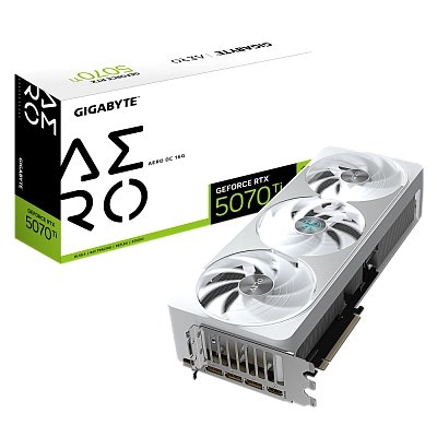 Gigabyte GeForce RTX 5070 Ti AERO OC 16GB GV-N507TAERO OC-16GD