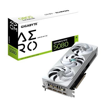 Gigabyte GeForce RTX 5080 AERO OC 16GB GV-N5080AERO OC-16GD