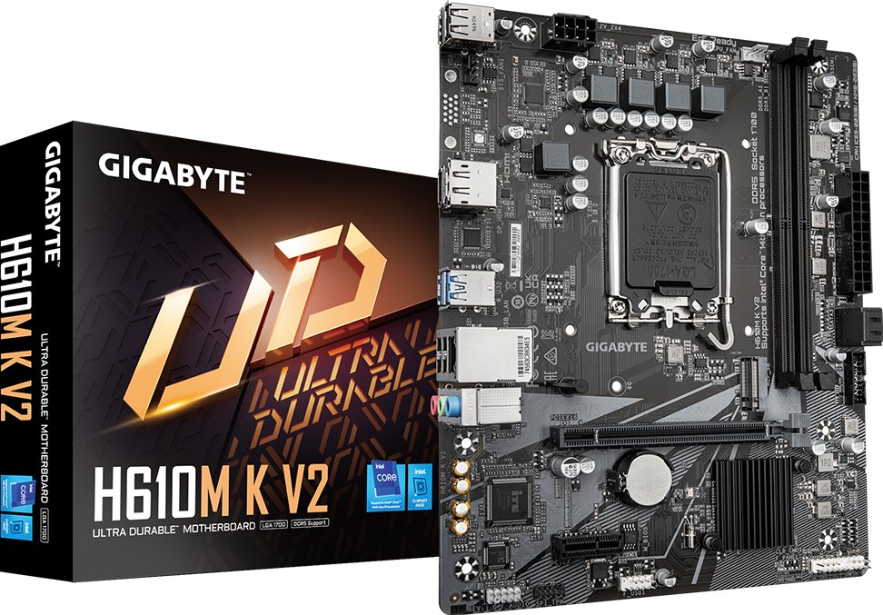 Gigabyte H610M K V2 DDR5 LGA1700