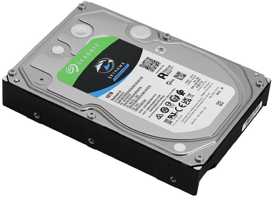 HDD 10TB Seagate SkyHawk AI ST10000VE001 7200Rpm 256MB buffer Original