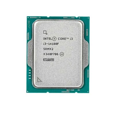 Intel Core i3-14100F, 2.5 GHz, 12MB, OEM, LGA1700, Raptor Lake