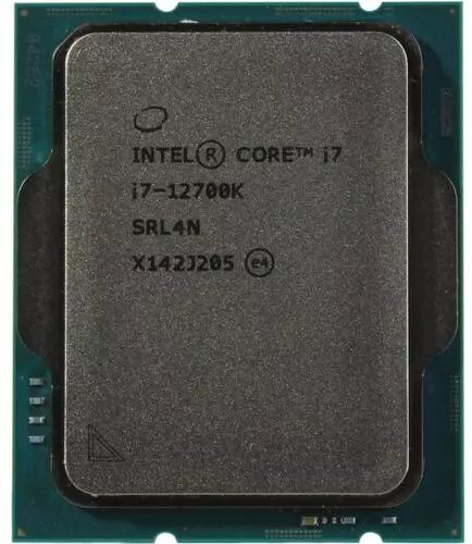 Intel Core i7-12700K, 3.6 GHz, 25MB, OEM, LGA1700, Alder Lake