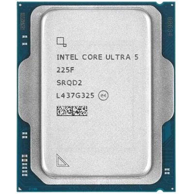Intel Core Ultra 5 225F, 2.7 GHz, 24MB, BOX, LGA 1851, Arrow Lake