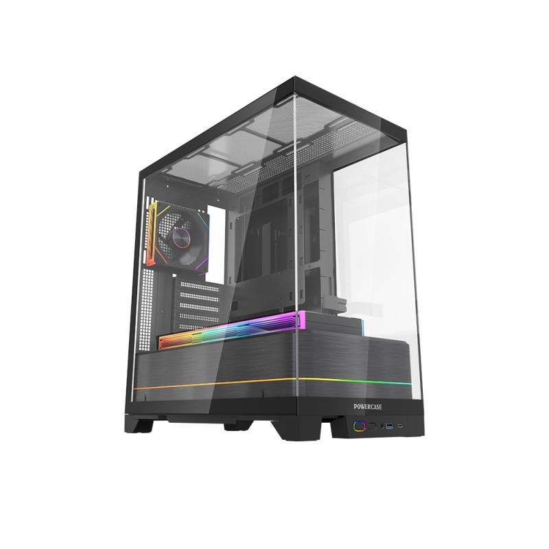 PowerCase Vision ATX WJ33 + БП PG1000 80+ GOLD
