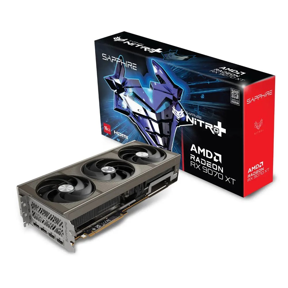 Sapphire NITRO+ AMD Radeon RX 9070 XT GAMING OC 16GB