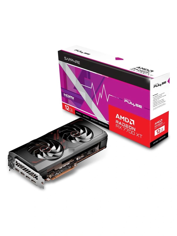 Sapphire PULSE AMD Radeon RX 7700 XT GAMING 12GB GDDR6