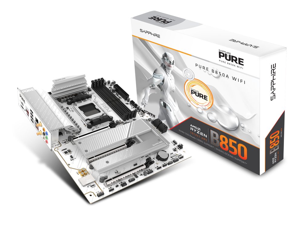 Sapphire PURE B850A WIFI7 DDR5