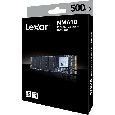 SSD M.2 Lexar 500GB NVMe LNM610